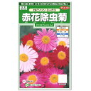 サカタのタネ 赤花除虫菊 ロビンソンミックス 種 花壇 切花 切り花 たね じょちゅうぎく タネ ガーデニング キク科 多年草