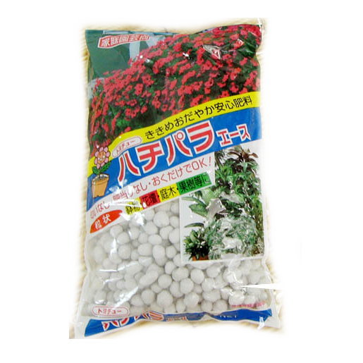 ハチパラエース 2kg　ききめおだやか安心肥料 緩効性化成肥料 家庭菜園 園芸 ガーデニング 花 野菜 庭木 大粒 緩効性 肥料のサムネイル