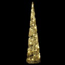 NEW LEDスパイラルコーンツリー ゴールド 90cm 防滴仕様 WG23301GO 豪華 クリスマスイルミネーション モチーフライト タワーツリー 店舗 ディスプレイ 飾り 装飾