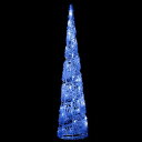 NEW LEDスパイラルコーンツリー ブルー 90cm 防滴仕様 WG23301BL 豪華 クリスマスイルミネーション モチーフライト タワーツリー 店舗 ディスプレイ 飾り 装飾