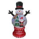 クリスマス スノーマンドーム240cm KT-3640 店舗装飾 ディスプレイ エアブロウ エアブロ ...