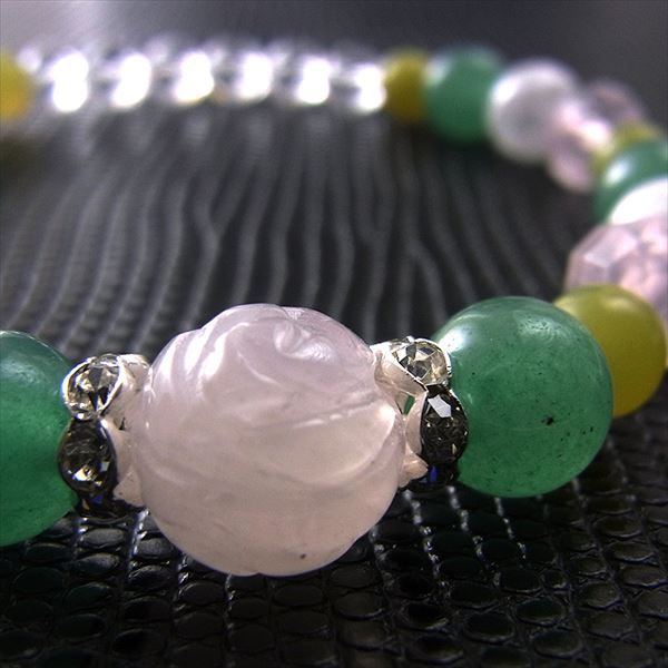 パワーストーン パワーストーン ブレスレット レディース メンズ 天然石 ローズクォーツ グリーンアベンチュリン オリーブストーン クラック入り水晶 クォーツ【恋愛運】【健康運】【仕事運】【癒し】【人間関係】 開運 2025 巳年 令和7年 蛇 へび