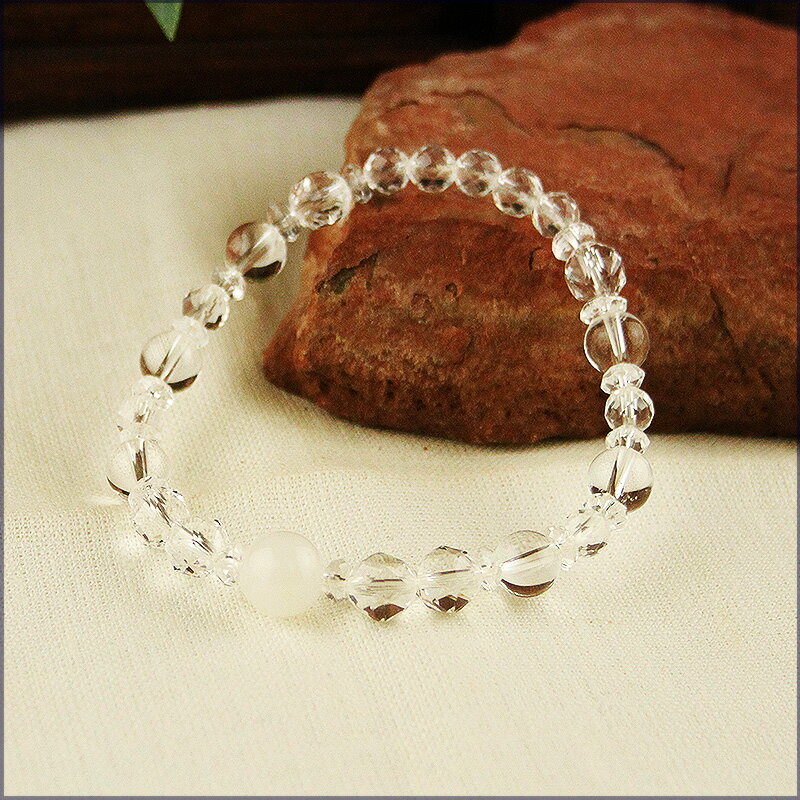 パワーストーン パワーストーン ブレスレット レディース メンズ 天然石 アゼツライト ヒマラヤ水晶 カット水晶 クォーツ【浄化】【恋愛運】【健康運】【厄除け】 2025 巳年 令和7年 蛇 へび