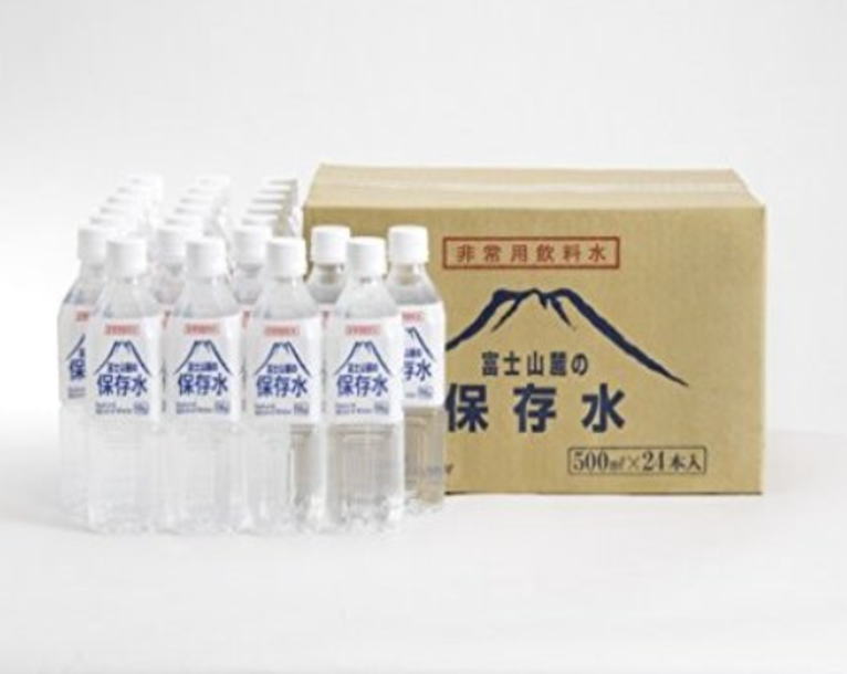 楽天防災備蓄の倉庫番！災害対策本舗富士山麓の保存水 500mL 24本 1ケース 5年保存水 賞味期限：2029年09月14日【リマインダーサービス対象】 [8413] （防災備蓄の倉庫番 災害対策本舗）