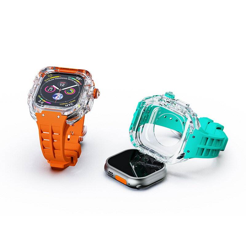 【10%OFFクーポン配布中】送料無料 Apple Watch Ultra3 バンド 一体型 49mm 交換用バンド Apple Watch Ultra 2 バンド Apple Watch Ultra 49mm レザー メンズ スマートウォッチアクセサリー 贈り物