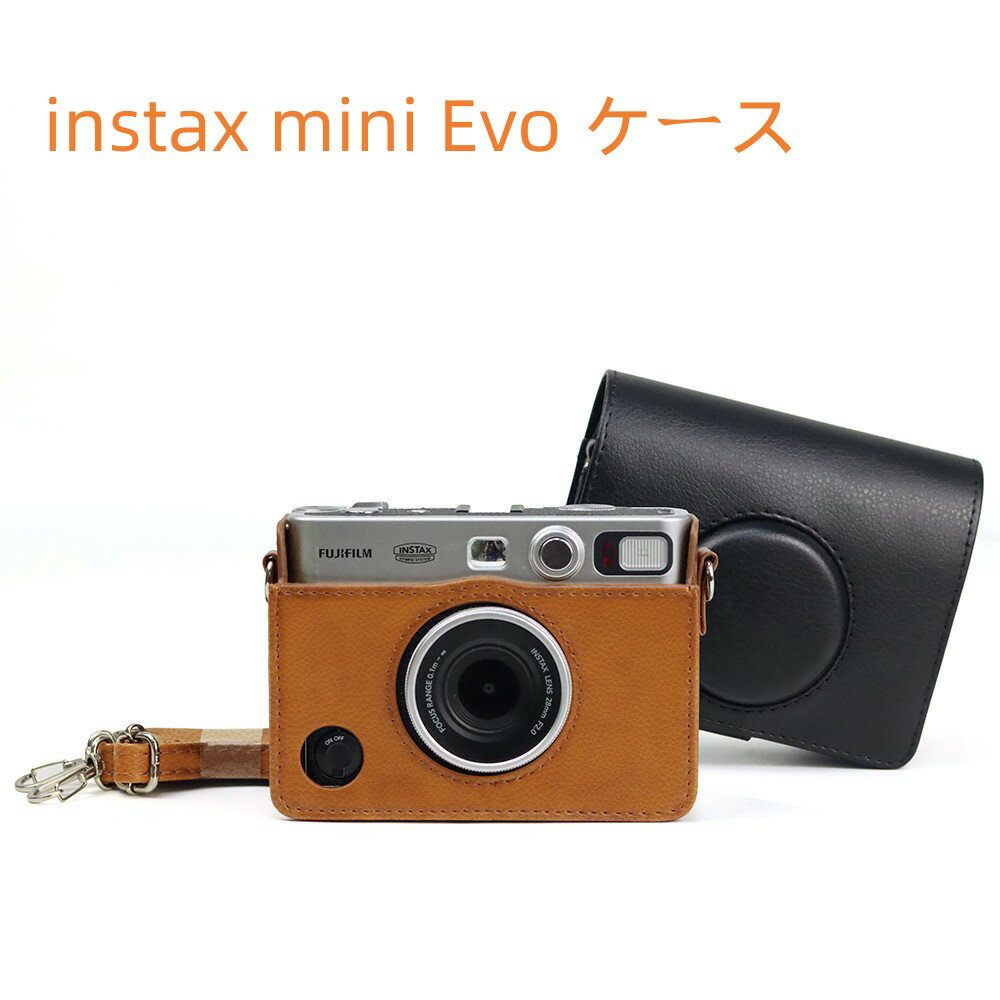 送料無料 instax mini Evo ケース instax mini Evo 用 カメラケース 速写チェキケース・バッグ カメラ..