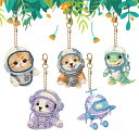 送料無料 刺繍キット5D ダイヤモンドアートかわいい動物 キーホルダー5枚セット キット 初心者 ダイヤモンドペインティングインテリア ハンドメイド クロスステッチ ダイアモンドアート 手芸 ダイヤモンド絵画 DIY 大人 子供