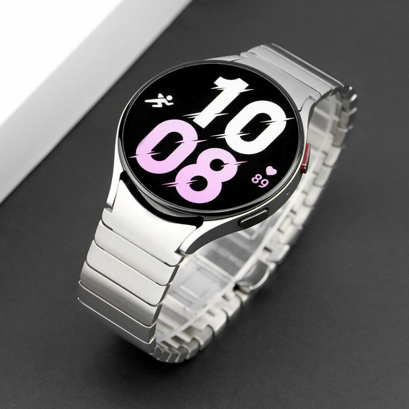 【10%OFFクーポン配布中】送料無料 galaxy Watch4/5/6 バンド ステンレス 交換用 バンド ステンレスバンド プレゼント レザー メンズ galaxy watch 6 40/44MM 43/47MM ステンレス バンド galaxy watch 6の改造 バンド