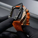 【23-31日!クーポン利用で15%OFF】送料無料 Apple Watch 10一体型 バンド フレーム保護 高級 Apple Watch 10 Apple ...