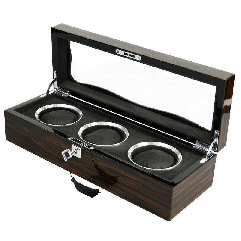 【10%OFFクーポン配布中】送料無料 時計ケース 2本 木製3本/4本/6本/9本腕時計収納 コレクションケース..