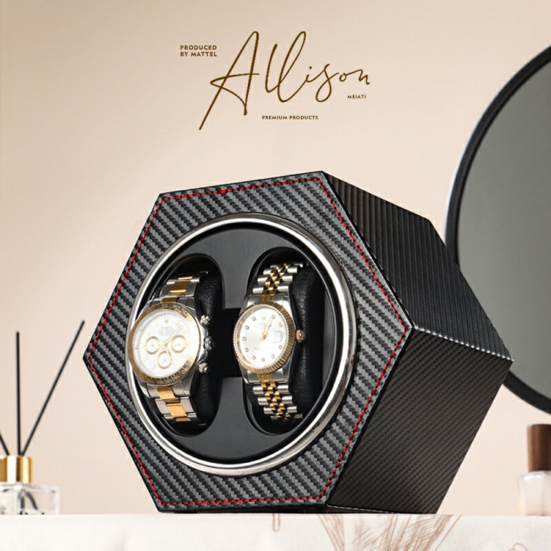 【クーポン利用で10%OFF】送料無料 ワインディングマシーン 自動巻き上げ機 2本 静音 腕時計 ウォッチ..