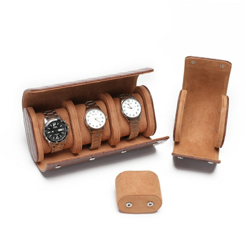 【クーポン利用で10%OFF】送料無料 腕時計ケース 時計ケース持ち運び 便利 1/2/3本用 腕時計ケース ウオッチケース 収納ボックス コレクションケース 持ち運び コンパクト プレゼント 見せる収納 メンズ 時計ボックス コレクション 収納(2)