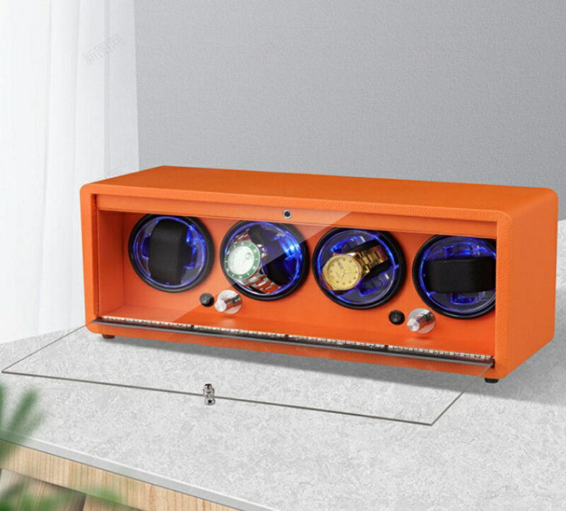 【クーポン利用で10%OFF】送料無料 ワインディングマシーン 自動巻き上げ機 4本 静音 腕時計 ウォッチワインディングマシーン 自動巻き時計 ブラック ワインレッド USB DC 給電 時計 高級感 プレゼント ギフト