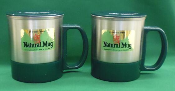 ステンレスマグ 蓋付き 2個セット（キズありワケあり）*