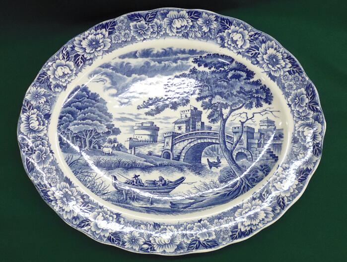 和食器 大皿 楕円皿（箱に汚れありのためワケあり）*