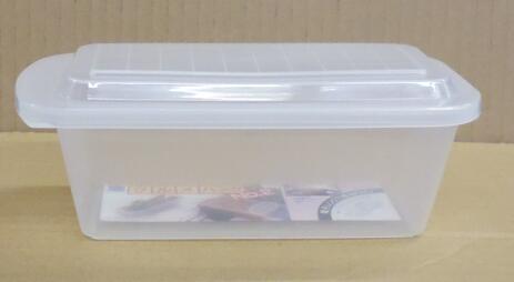 食品用保存容器 コンテナ ストッカー 長方形×2個セット(在庫品のため訳アリ)*