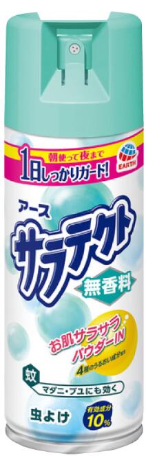 アース製薬 サラテクト 無香料 虫よけスプレー 大型 400ml