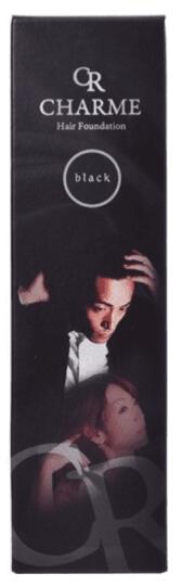 T・K・M シャルム ヘアーファンデーション 白髪染/薄毛 ブラック(80g)