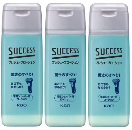 【送料込み×3個】花王 サクセス プレシェーブローション 電気シェーバー用 100ml×3個セット