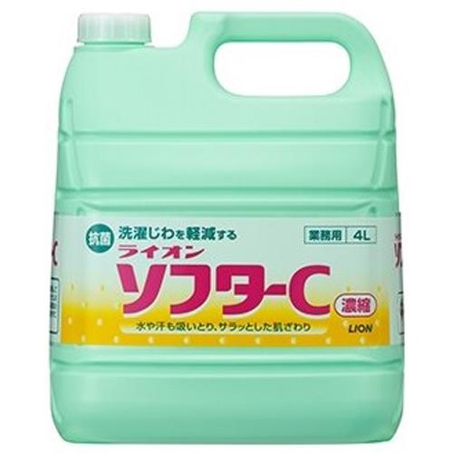 Rakuten - 【送料込/3個セット】ライオン 業務用 ソフターC 4kg×3本入
