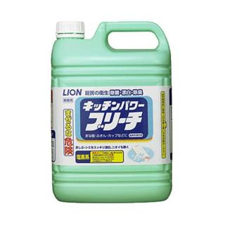 *ライオン 業務用　キッチンパワーブリーチ 5kg　食器用漂白剤 1