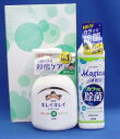 【ギフト】ライオン キレイキレイ 薬用液体ハンドソープ ポンプ(250ml)&チャーミーマジカ 速乾+(220ml)セット(化粧箱入)