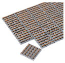 テラモト ナイロンブラッシュ専用中ふち 75mm×300mm (全3色)
