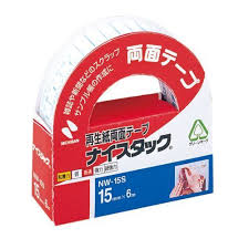 樂天商城 - ニチバン ナイスタック 両面テープ 小巻 ミニサイズ 15mm×6m NW-15S