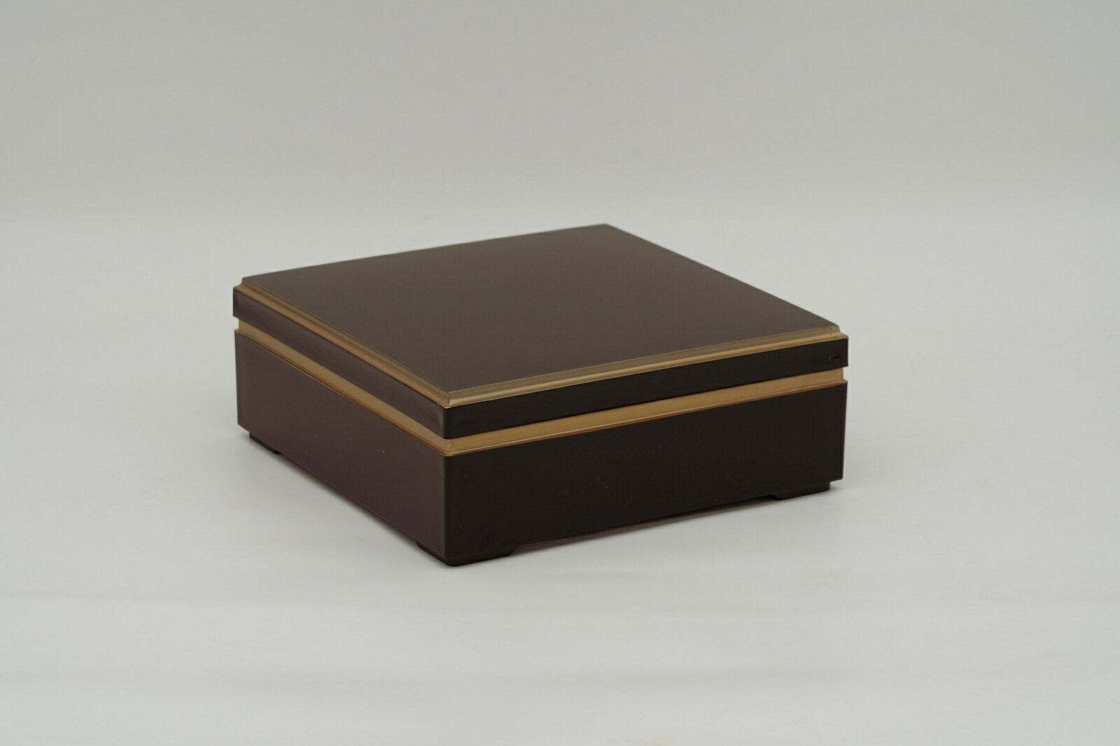 6寸校倉重箱　（内塗りなし）　1段セット　【ポジティブリスト対応】【お花見　運動会　お正月　おせち重　弁当　仕出し　結婚式　法事　テイクアウト　持ち帰り　容器】【日本製】 2