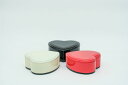 ハートチラシ 蓋付き1段セット【在庫限り】 【日本製】 【Made in Japan, Special price, Lacquered box, Lunch box】