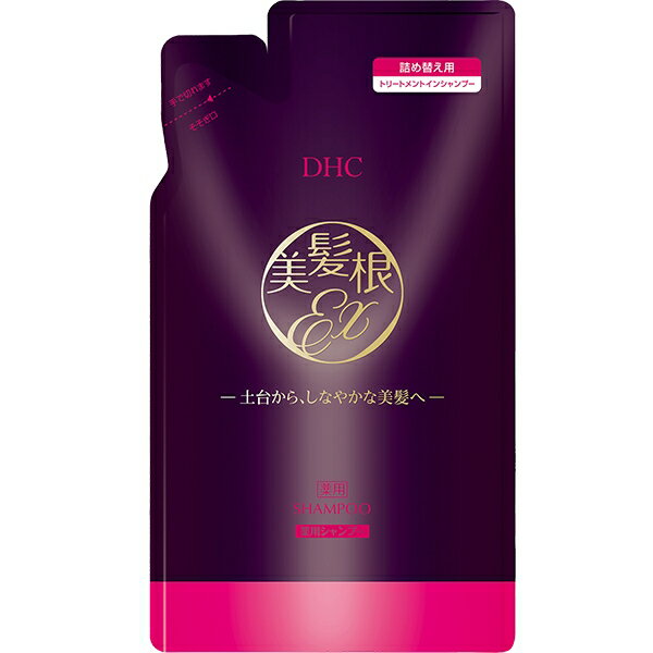 DHC 薬用美髪根 (びはつこん) トリートメントインシャンプー 詰め替え 320ml