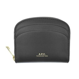 A.P.C. アーペーセー コインケース カードケース ハーフムーン APC F63437 PXAWV LZZ ブラック