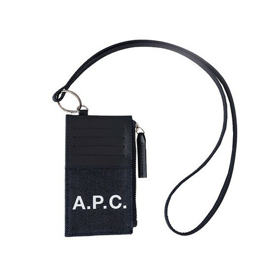 A.P.C. カードホルダー アーペーセー M63527 CODDP IAK ブラック ネイビー 1