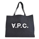 A.P.C. トートバッグ アーペーセー bag M61446 COCSX IAI INDIGO インディゴネイビー