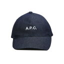 A.P.C. アーペーセー キャップ メンズ レディース 帽子 CASQUETTE CHARLIE COCSX M24069 IAI ネイビー