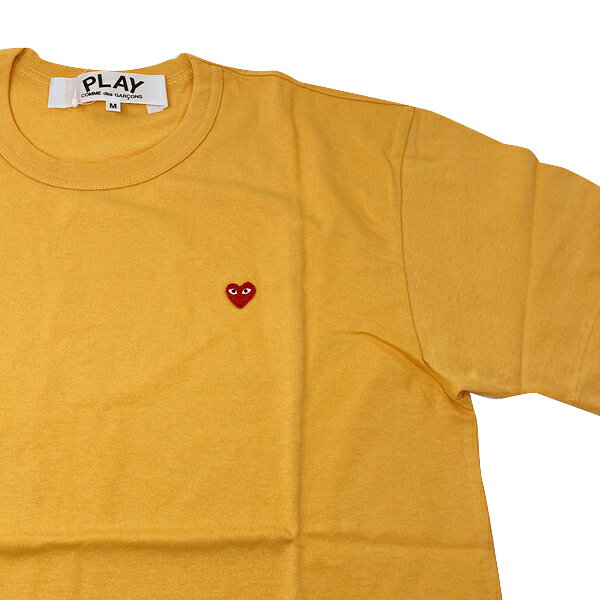 コムデギャルソンPLAY Tシャツ メンズ PLAY RED HEART AZ-T314-051 ミニレッドハート