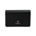 フルラ 名刺入れ フルラ カードケース FURLA CAMELIA BUSINESS CARD CASE WP00306 ARE O60 ブラック