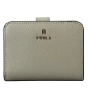 フルラ FURLA 財布 レディース 二つ折り財布 CAMELIA S COMPACT WALLET WP00315 ARE000 M7Y00 MARMO c グレー系