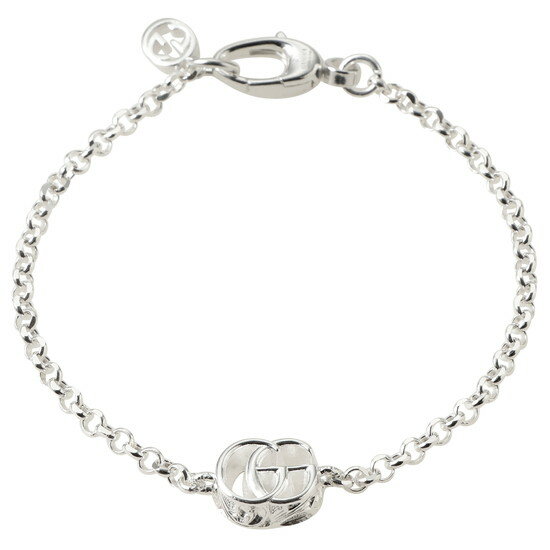 グッチのブレスレット（レディース） GUCCI グッチ ブレスレット 18cm レディース アクセサリー GG MARMONT DOUBLE G BRACELET 770756 J8400 8106 シルバー【ショッパー付】