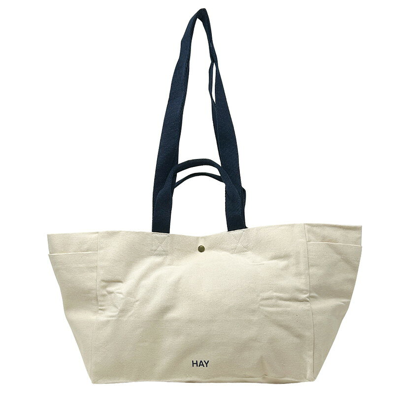 ヘイ HAY トートバッグ 2WAYハンドル ショルダーバッグ レディース メンズ Weekend Bag Small AE374-A601-AE91 natural ナチュラル