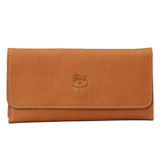 イルビゾンテ IL BISONTE 財布 メンズ レディース 長財布 CONTINENTAL WALLET CLASSIC SCW009 PO0001 NA178 NATURALE ナチュラル