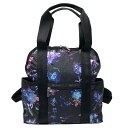 レスポートサック リュックサック LESPORTSAC レスポ DOUBLE TROUBLE BACKPACK 2442 E778 SHADOW FLORAL シャドウフローラル