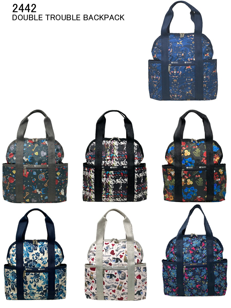 X|[gTbN obNpbN LESPORTSAC X| DOUBLE TROUBLE BACKPACK 2442
