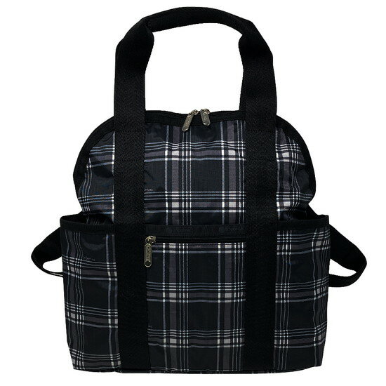 X|[gTbN bNTbN fB[X obNpbN LESPORTSAC X| DOUBLE TROUBLE BACKPACK 2442 E570 PEARL PLAID p[vCh