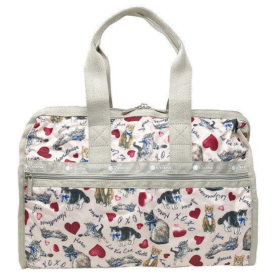 ボストンバッグ レスポートサック バッグ ボストンバッグ レディース メンズ レスポ LESPORTSAC DELUXE MED WEEKENDER 4318 E479 AMOUR HEART アムールハート