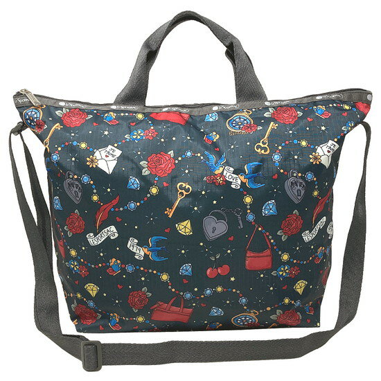 レスポートサック トートバッグ ボストンバッグ LESPORTSAC レスポ DELUXE EASY CARRY TOTE 4360 E465 KEEPSAKE MEMORY キープセイクメモリー