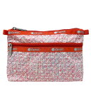 レスポートサック ポーチ LESPORTSAC Cosmetic Clutch レディース 7105 H109 WEAVE PINK ウィーヴピンク