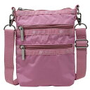レスポートサック スマホショルダー LESPORTSAC 3-ZIP CROSSBODY 4007 C442 CASHMERE ROSE カシミアローズ ピンク系
