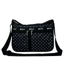 レスポートサック ショルダーバッグ 7507 LESPORTSAC レスポ DELUXE EVERYDAY BAG 7507 HC32 PINK GEO DOT ピンクジオドット