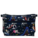 レスポートサック ポーチ LESPORTSAC Cosmetic Clutch レディース 7105 HA76 SNOWY PUPS スノーウィーパプス 犬 ドッグ